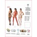 Бодістокінг Passion BS053 white, комбінезон, імітація панчох і пояса , Комбінезони,
