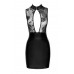 Сукня Noir Handmade F241 Short dress with powerwetlook skirt and tulle top - XL ,