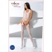 Бодістокінг Passion BS059 white, комбінезон, імітація панчох , Комбінезони,