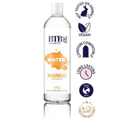 Змазка на водній основі BTB FLAVORED MANGO з ароматом манго (250 мл)