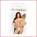 Бодистокинг в большую сетку Penthouse - Body Search White S/L , Секси белье
