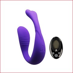 Вибратор для пар Adrien Lastic Mini Romeo II с пультом LRS и двумя моторчиками