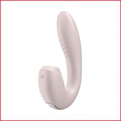 Вакуумный смарт вибратор Satisfyer Sunray Pink, 4 положения ствола