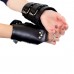 Манжеты для подвеса за руки Kinky Hand Cuffs For Suspension из натуральной кожи, цвет черный , Наручники и фиксаторы