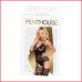 Бодістокінг у будуарному стилі Penthouse - Hottie Black XL , Сексі білизна,