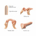 Реалистичный фаллоимитатор Strap-On-Me Sliding Skin Realistic Dildo Vanille - XL, эффект подвижной кожи , Фаллоимитаторы