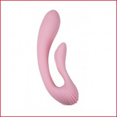 Вибратор Femintimate Dual Massager вагинально-клиторальный с чехлом для хранения, 2 мотора