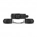 Наручники с повідцем Bedroom Fantasies Collar & Wrist - Black , ,