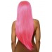 Leg Avenue Long straight center part wig neon pink , ,