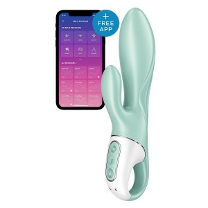 Смарт вібратор-кролик Satisfyer Air Pump Bunny 5+ (м'ята упаковка)
