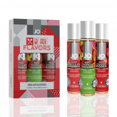 Набор System JO Tri-Me Triple Pack — Flavors (3×30 мл) три разных вкуса оральных смазок