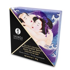 Соль для ванны Shunga Moonlight Bath – Exotic Fruits (75 гр), соль Мертвого моря, ароматические масла