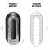 Мастурбатор Tenga Flip Zero Electronic Vibration Black, змінна інтенсивність, розкладний , Вагіни та Мастурбатори, Tenga (Японія)