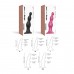 Насадка для страпона Strap-On-Me Dildo Plug Beads Black L , ,