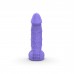 Свічка у вигляді члена Pure Bliss BIG Violet 18 см , ,