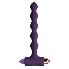 Анальний вібратор Rocks Off Petite Sensations — Pearls Purple (м'ята упаковка)
