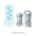 Мастурбатор Tenga FLIP ORB — Blue Rush, с возможностью изменения давления и стимулирующими шариками внутри. , Вагины и Мастурбаторы