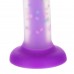 Фалоімітатор, що світиться в темряві, ADDICTION Rave 8″, Glow in the Dark Dildo Purple Confetti, 20,3 см , , ADDICTION (Канада)