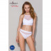 Трусики с прозрачной вставкой Passion PS006 PANTIES white, size XL , Секси белье