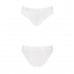 Трусики з широкою гумкою і мереживом Passion PS001 PANTIES white, size L , Сексі білизна, Passion (Польща)