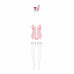 Obsessive Bunny suit 4 pcs costume pink L/XL , ,