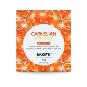 Пробник масажної олії EXSENS Carnelian Apricot 3мл (термін до 01.12.2025)