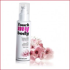 Розпродаж! Масажний гель і змазка Love To Love TOUCH MY BODY Cherry Blossom (100 мл) термін 02.2023