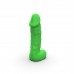 Свічка у вигляді члена Pure Bliss MINI Green 15 см , ,