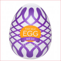 Мастурбатор-яйце Tenga Egg Mesh із сітчастим рельєфом