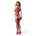 Бодістокінг Passion BS106 One Size, red , ,