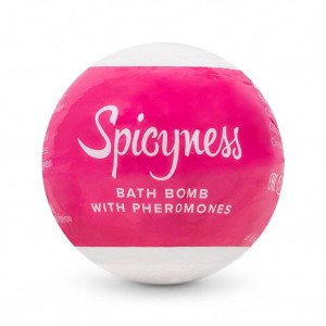 Розпродаж!!! Бомбочка для ванни з феромонами Obsessive Bath bomb Spicy 100 г (термін 24.01.2026)