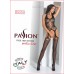 Бодістокінг Passion BS059 white, комбінезон, імітація панчох , Комбінезони,