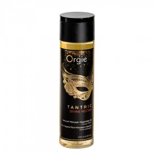 Масажна олія Orgie – Tantric Divine Nectar (200 мл), для тантричного масажу, зволоження