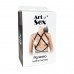 Портупея жіноча Art of Sex - Agnessa Leather harness, Чорний XS-M , ,