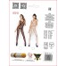 Бодістокінг Passion BS045 white, комбінезон, імітація панчох і боді , Комбінезони,