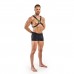 Портупея Bedroom Fantasies Lionel High Halter - Black , ,