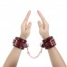 Наручники Liebe Seele Wine Red wirst Cuffs ,