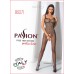 Бодистокинг Passion BS071 black, комбинезон на бретелях , Комбинезоны