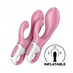 Вібратор-кролик Satisfyer Air Pump Bunny 2, надувається