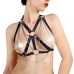 Портупея жіноча Art of Sex - Aiden Leather harness, Чорна L-2XL ,