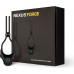 Ерекційне кільце Nexus FORGE Vibrating Adjustable Lasso - Black , ,