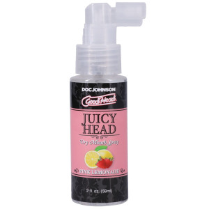 Зволожувальний спрей оральний Doc Johnson GoodHead – Juicy Head – Dry Mouth Spray – Pink Lemonade 2 