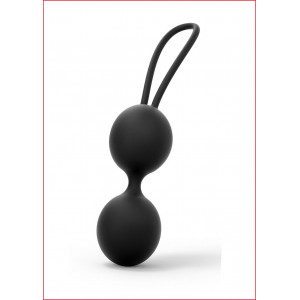 Вагинальные шарики Dorcel Dual Balls Black, диаметр 3,6 см, вес 55гр.