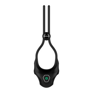 Ерекційне кільце Nexus FORGE Vibrating Adjustable Lasso - Black