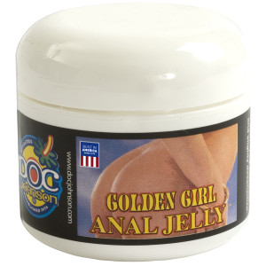 Анальная гель-смазка DocJohnson Golden Girl Anal Jelly (56 мл) на масляной основе, увлажняющая