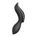 Вакуумний стимулятор із вібрацією Satisfyer Curvy Trinity 2 Black , Вібратори,