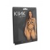 Leg Avenue Satin elastic harness teddy O/S , ,