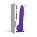 Реалистичный фаллоимитатор Strap-On-Me SOFT REALISTIC DILDO Violet - Size L , Фаллоимитаторы