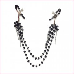 Затискач для сосків Art of Sex - Nipple clamps Sexy Jewelry Black