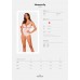 Obsessive Heavenlly crotchless teddy XS/S ,